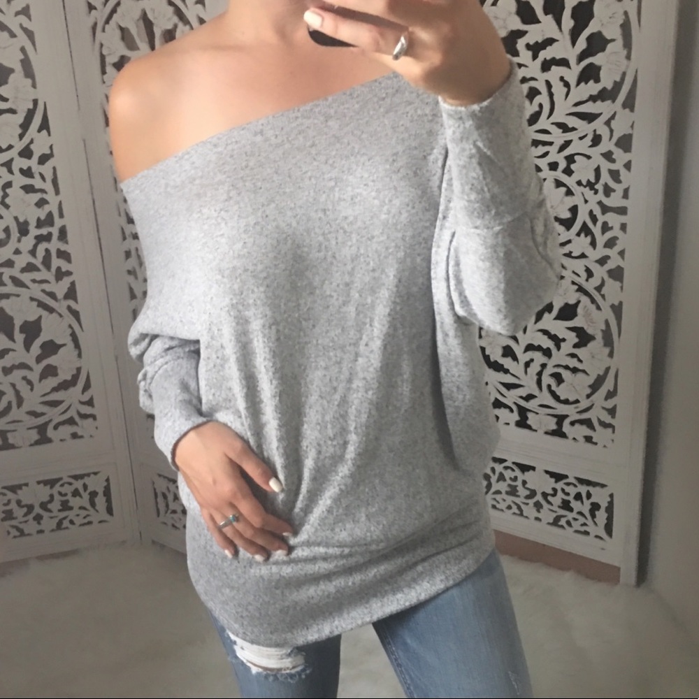 LAST 2️⃣ Brushed Knit Long Sleeve Dolman - Picture 6 of 7